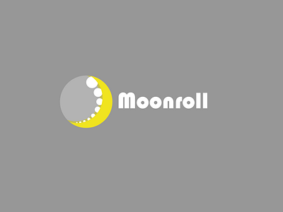 Moonroll logo with Text