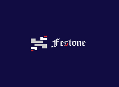 Festone with text