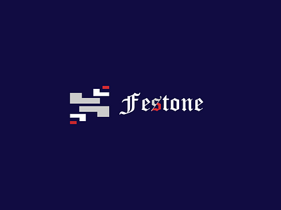 Festone with text