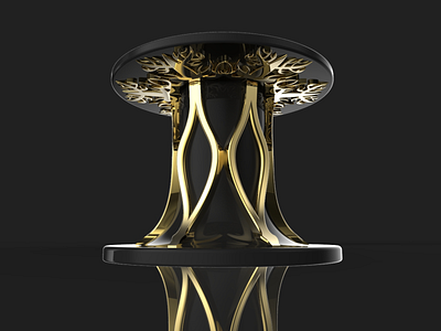 Vata Clock- 3D model 3d productdesign