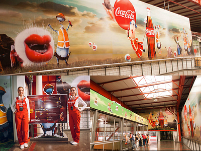 Coca Cola Andina Argentina Plant Tour branding design graphic design logo