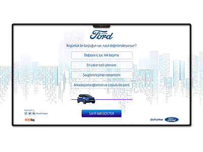 Ford Micropage Design design ui ux web