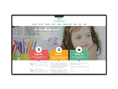 KDK Children Website Design design ui ux web