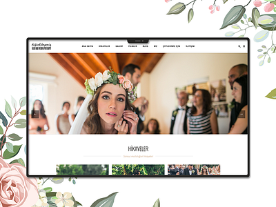 Dugun Hikayemiz Website Design