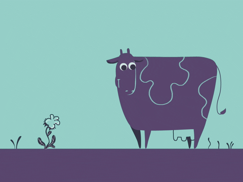 "Milkweed"/"Cow Trippin"Mixed Parts Brief - March 2018 animate cc cel frame by frame 2d after effects gif character animation