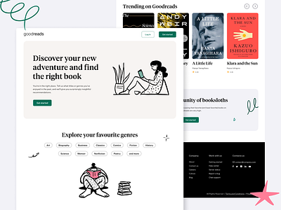 Goodreads redesign