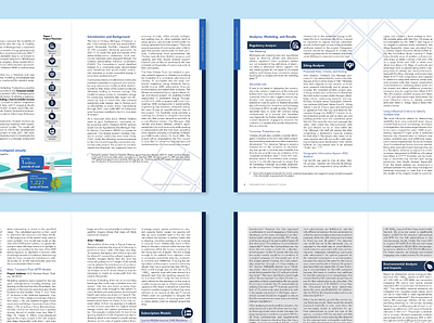 Report Design: Solar Energy Study infographic design layout layout design report design type design