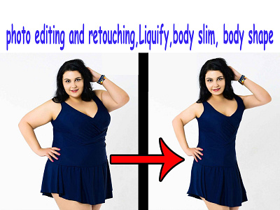 photo editing,retouch, body slim,body shape,Liquify,manipulation