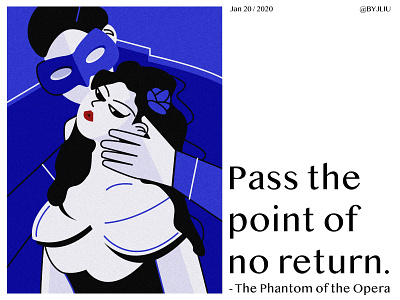 pass the point of no return blue illustration illustrator movie