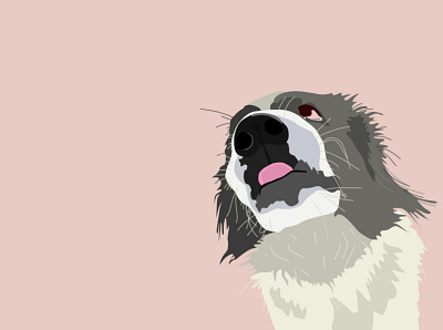 Vector Loving Dog art design dog dog art doggy graphic design illustration illustrator love pink puppy vector web