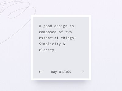Philosophie cards clarity day philosophy sentence simplicity ux design