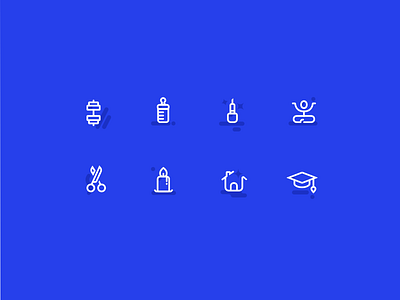 Icon icon iconography minimal nav outline set icon ui ui design ux design