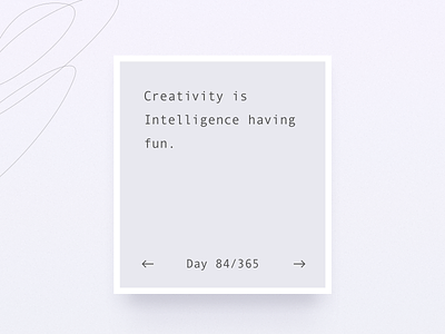Philo 3 creativity designer fun intelligence minimal philosophy sentence storytelling ui ux