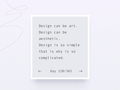 Philo 4 art day day to day design philosophy sentence ui ui ux