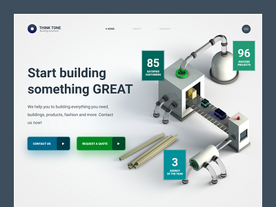 Building Solutions - Website Concept