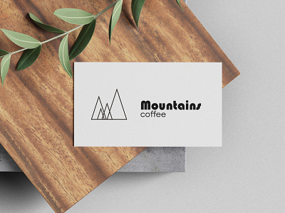 Business card business card graphic design illustration illustrator logo typography vector векторная графика визитка кофе минимализм мокап