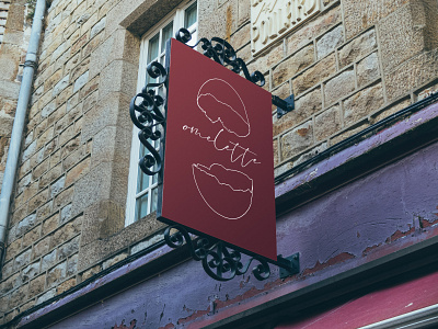 Вывеска для кафе graphic design illustration illustrator logo vector векторная графика вывеска дизайн логотипа логотип логотип кафе мокап ресторан упаковка