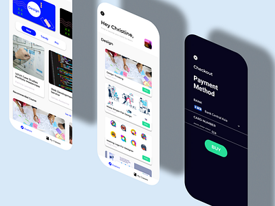 Mobile Apps Learning branding design ui ux