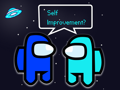 Self Improvement design illustration