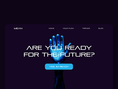 Modern Design Landing Page ui user interface ux web design