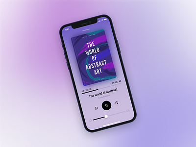 Audio Book App - Now Playing