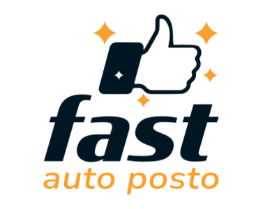 Logo Fast Auto Posto branding design graphic design icon illustration logo typography ui ux vector