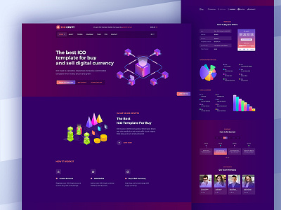 ICO Landing Page