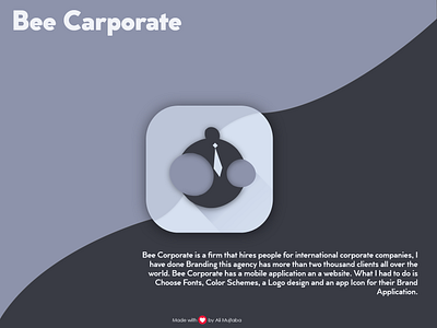 Daily UI 005 | App Icon design | Case Study | Corporate app app icon app icon design branding dailyui dailyui005 design mockups type typography ui