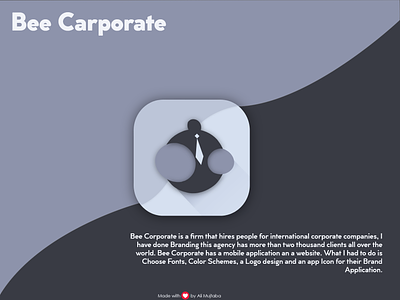 Daily UI 005 | App Icon design | Case Study | Corporate