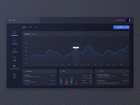Dashboard Design for Web App