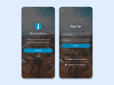 Daily UI 001 - Sign Up