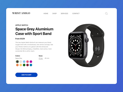 Daily UI 012 – E-Commerce Shop