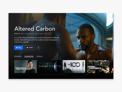 Daily UI 025 – TV App