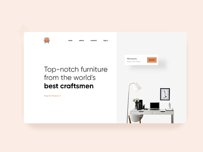 Furniture Website Design