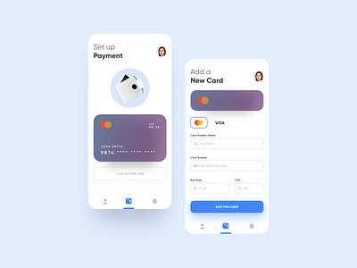 Banking App Concept bank banking banking app creditcard ecommerce minimal money nepal payment wallet