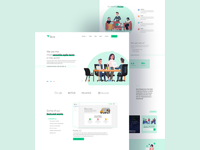 The Value Crew Landing Page