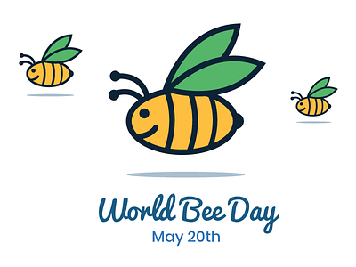 World Bee Day Designs Themes Templates And Downloadable Graphic Elements On Dribbble