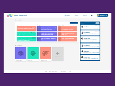 Digital Scrum Board By kash Raj Dahal On Dribbble