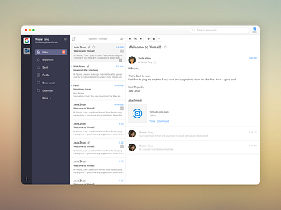 YoMail Redesign