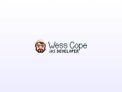 W. Cope, pixel avatar avatar ios pixel typography