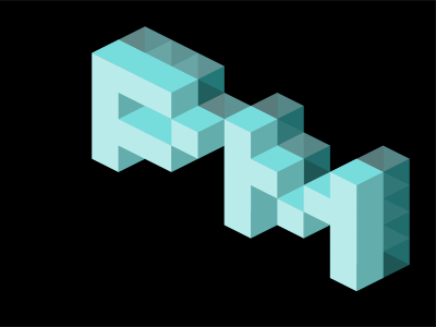 PM Concept logo pixels
