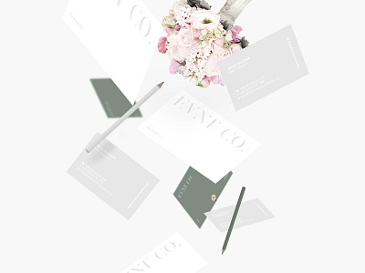 Evnt Co. branding design event planning flowers fresh greece identity logo minimal stit typography wedding planner