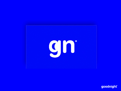 Good Night® athens brand design gn goodnight greece logo logotype moon wordmark