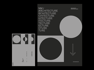 NMA angelosbotsism architecture athens branding design identity logotype minimal modern stationery visual identity visuals