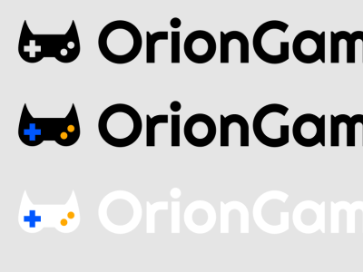 Branding - OrionGamerCat branding design flat logo minimal