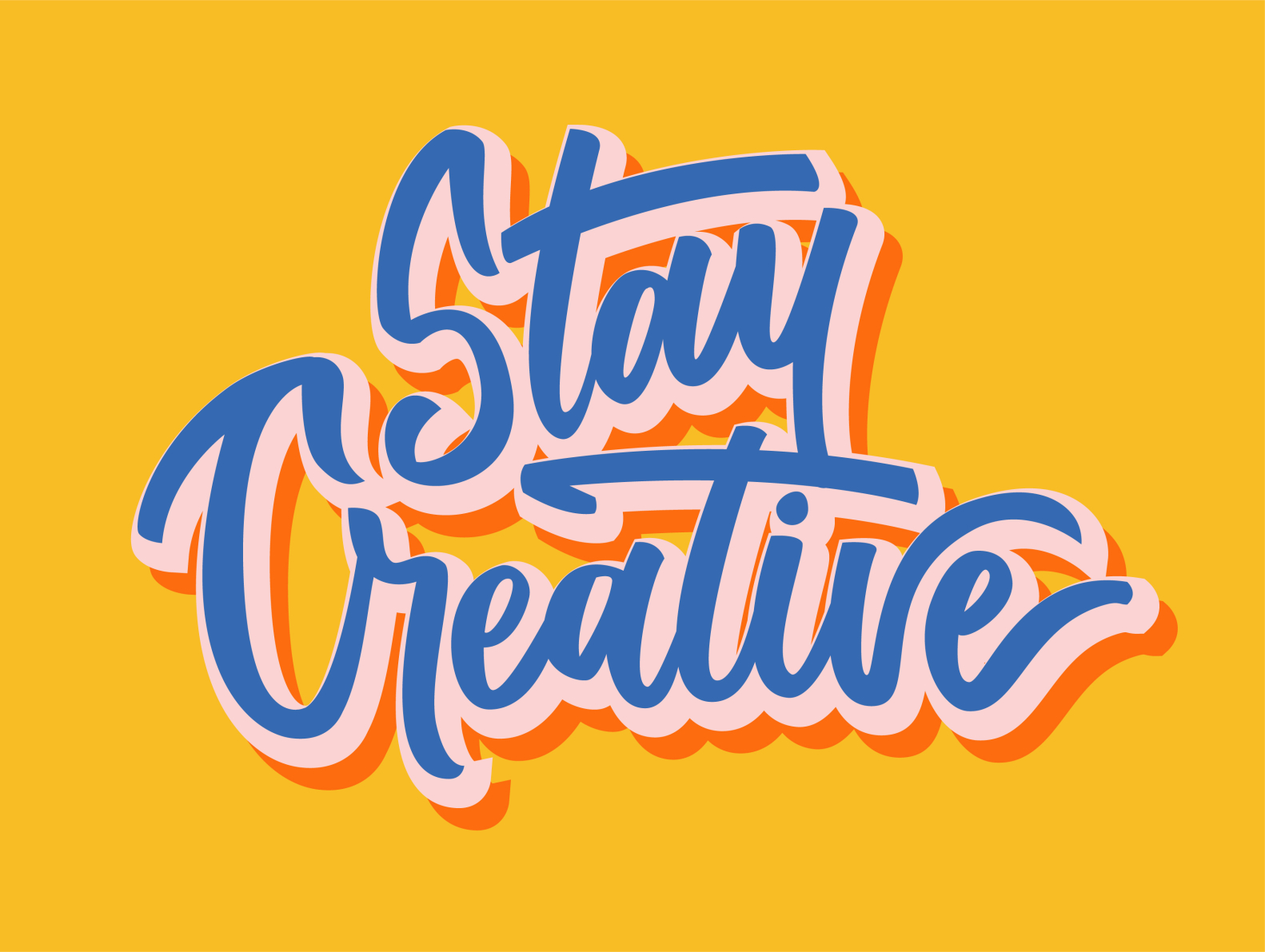 Stay lettering by Alberto Flores on Dribbble