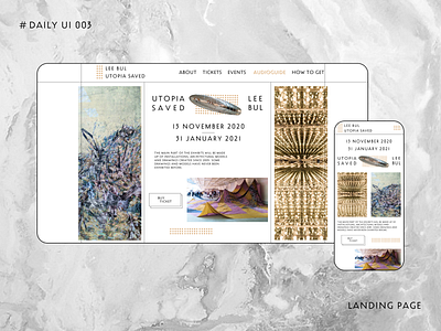 #Daily UI 003 - Landing Page daily ui dailyuichallenge design figma landing design landing page mobile mobile ui ui ux web