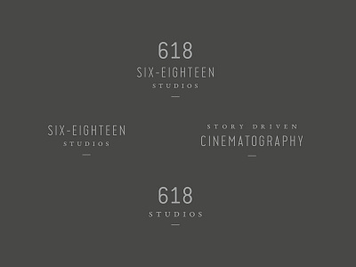 Final Branding for 618 Studios