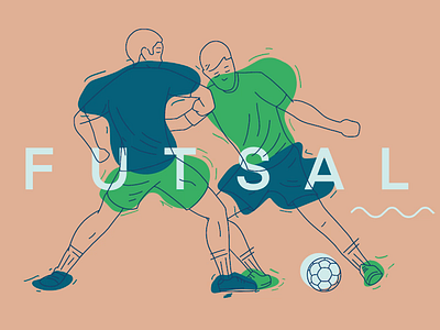 SweetBay - Futsal blog after effects illustration motion motion design motion graphics procreate