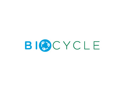 Biocycle product logo branding id logo logotype